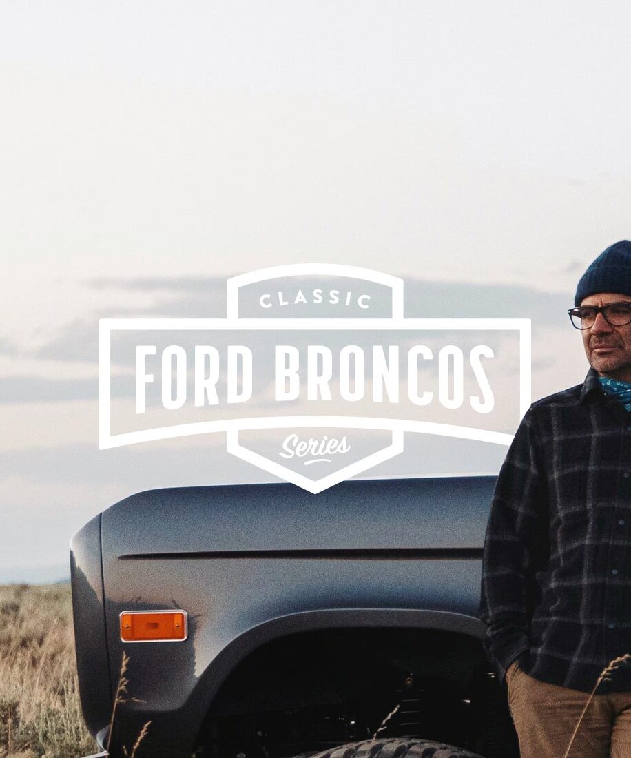 Classic Ford Broncos Logo Design by London branding agency Fhoke