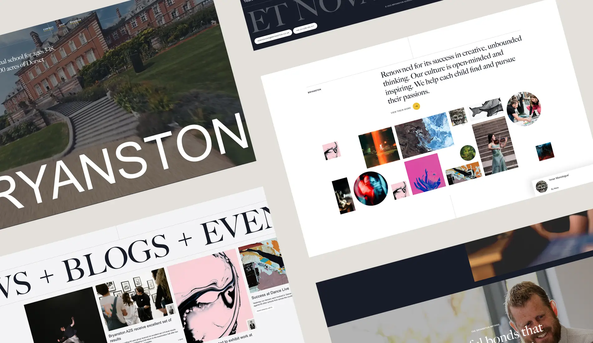 Bryanston School WordPress Website Design